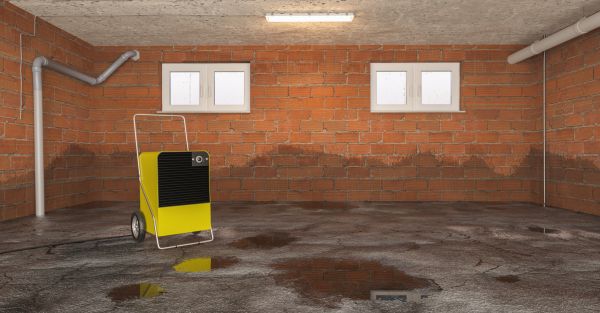 Basement Water Remediation in Howell